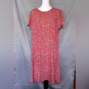 Ava & Grace Ladies Bright Floral Print Comfort Dress